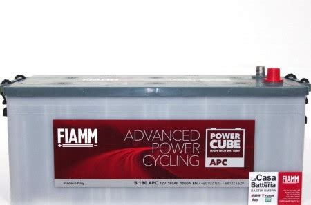 Batteria Trattore Fiamm B 180 Apc 180 Ah 1000 A La Casa Della