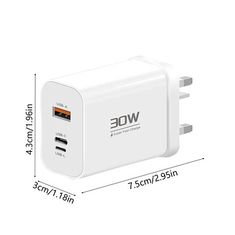 30W Fast Charging Mobile Phone Charger Fast Charging Head Type C Adapter Fast Charging Head ...