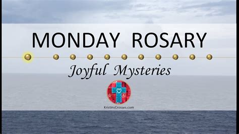 Monday Rosary • Joyful Mysteries of the Rosary 💙 June 24, 2024 VIRTUAL ...