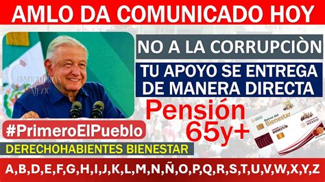 ≫ 💥 ¡¡atenciÓn📣 ¡gran Aviso De Amlo Para Adultos Mayores 🔴 Te Prondra