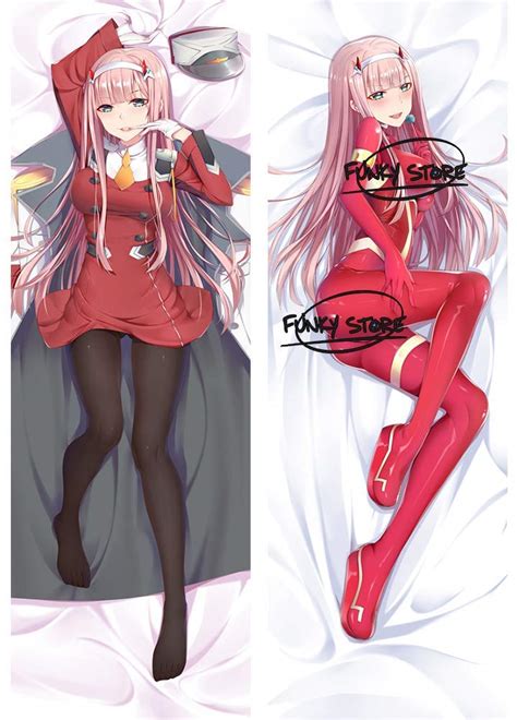 Funky Store In The FRANXX Zero Two Hugs Pillow Case Hug Pillow Cover