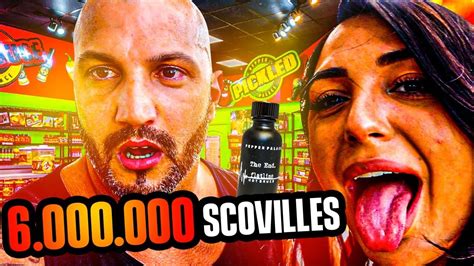 LA SAUCE LA PLUS PIQUANTE DU MONDE A SAN FRANCISCO 6 000 000 Scoville