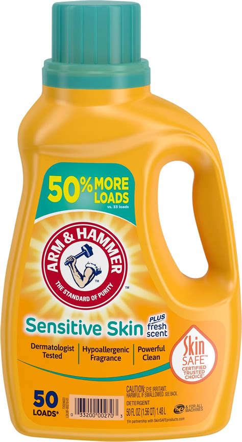 Arm And Hammer Liquid Detergent Sensitive Skin Plus Fresh