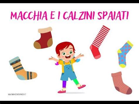 Macchia E I Calzini Spaiati Youtube Libro Per Bambini Macchia