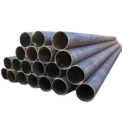 API 5L X52 X60 Pipe LSAW Black Carbon Steel Pipe Longitudinal Submerged