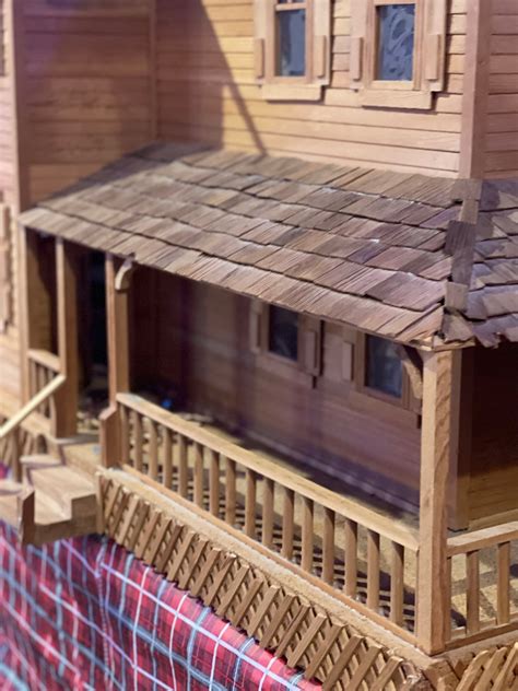 Popsicle Stick Doll House
