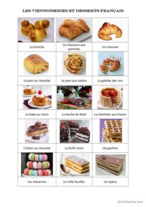 11 Dessert Français FLE fiches pedagogiques pdf doc