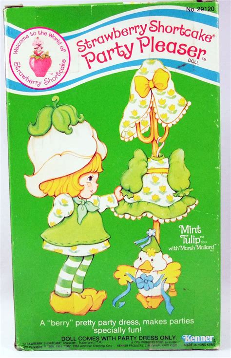 Strawberry Shortcake Mint Tulip Marsh Mallard Party Pleaser Kenner