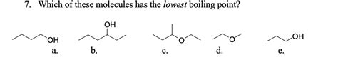 Answered Which Of These Molecules Has The Bartleby