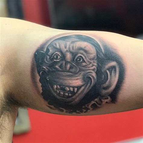 Monkey Tattoo By Lefty Colbert Tattoos