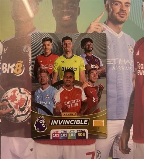 PANINI ADRENALYN XL Premier League 2024 Invincible Card No 5 3 20