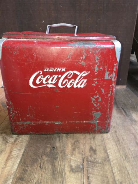 antique coca cola cooler -- Antique Price Guide Details Page