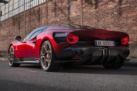 Alfa Romeo 33 Stradale สปอรตขมพลงเบนซน V6 3 0L Twin Turbo 620