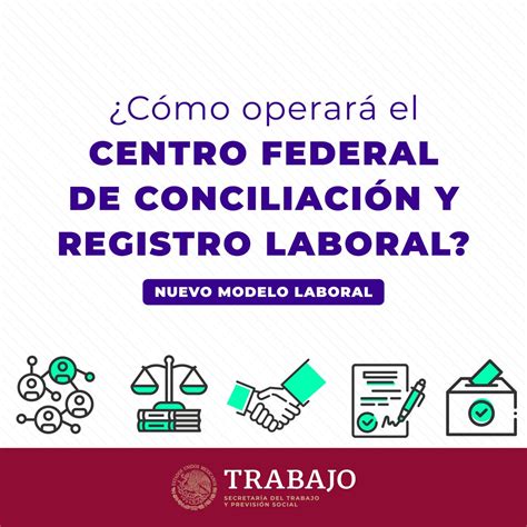 STPS México on Twitter El Centro Federal de Conciliación y Registro