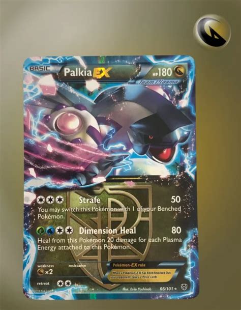 Palkia EX 66 101 Plasma Blast TCG Coleccionistas