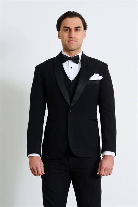 Suitor Black Tuxedo Jacket Hire Suit And Tuxedo Rentals Suitor