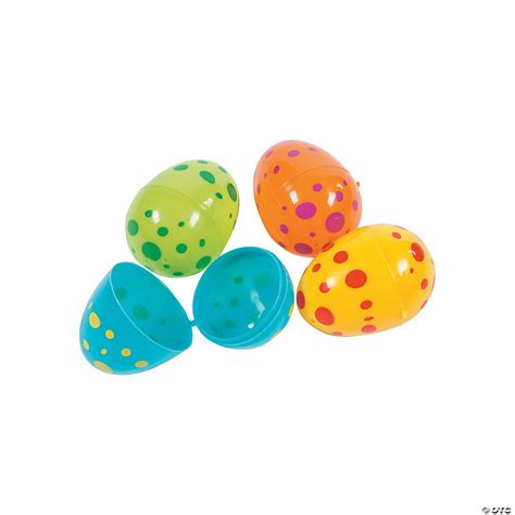 2 1/2" Dino Easter Eggs - 12 Pc. | Oriental Trading