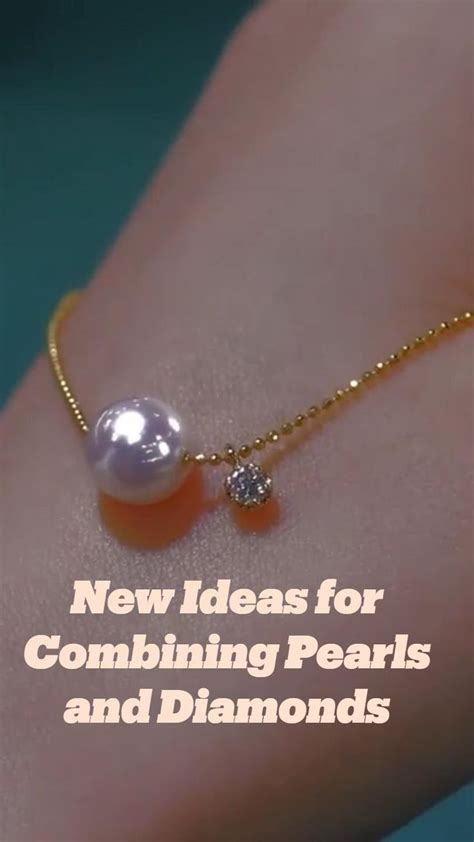 Unconventional Glam New Ideas For Combining Pearls And Diamonds