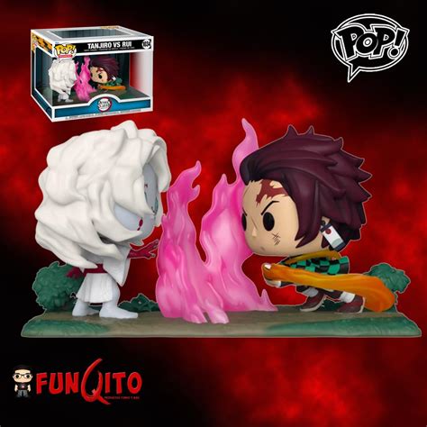 Demon Slayer Tanjiro Vs Rui Mm Funko Pop Funqito