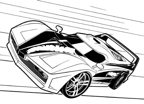 Dibujo De Team Hot Wheels Para Colorear Dibujos Para