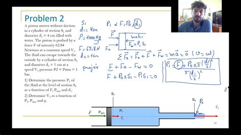 Problem 2 Fluid Dynamics Youtube