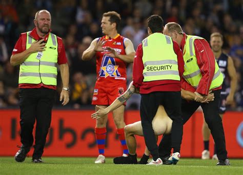 Qldbloke Via Naked Streaker At Aussie Football Match My Own Private