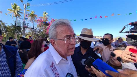 Rubén Rocha Moya ya hace campaña a favor de AMLO en revocación de