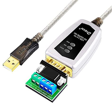 Dtech Position Usb To Rs Rs Serial Port Adapter Cable With