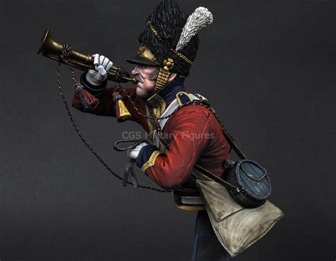 Trumpeter Scots Greys 1815 British Army Uniform Waterloo 1815 Trumpeter