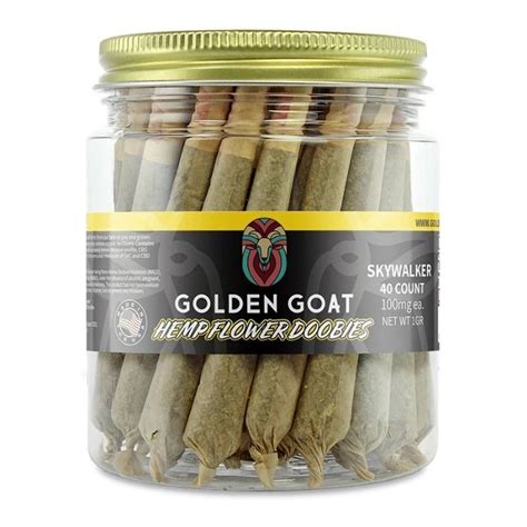 Golden Goat Cbd Pre Rolls Doobies Jar Vaperanger Wholesale