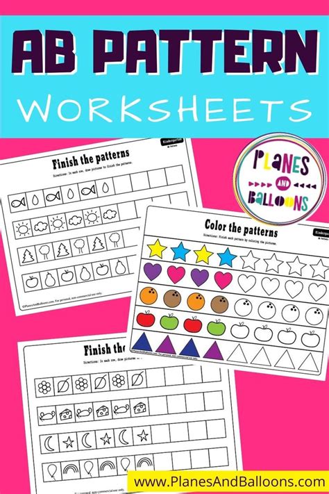 Ab Pattern Worksheet