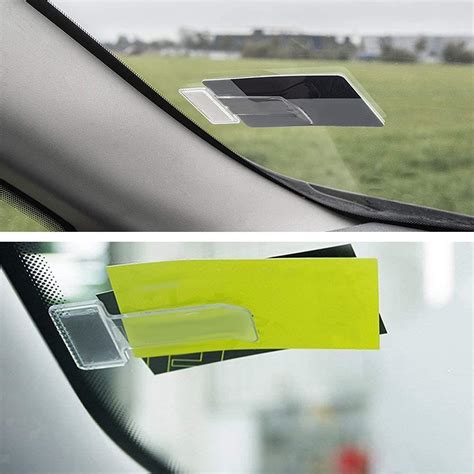 6x Parkscheinhalter Transparent Auto Zubehör Clip für LKW eBay