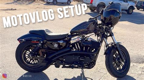 Gopro Mic And Video Setup On My Harley Sportster Moto Vlog Cardo