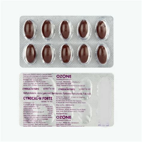 Cynocal M Forte Nutritional Supplement Capsule 10 Capsule Strip Price