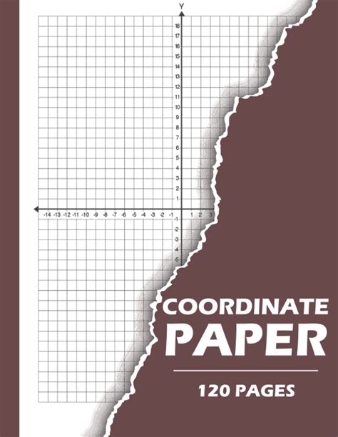 Buy Coordinate Plane Graph Paper Coordinate Graph Paper With XY Axis 4