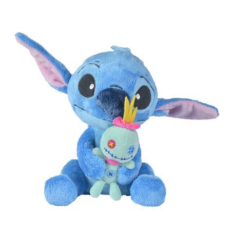 Disney Stitch Knuffel Met Scrump Cm