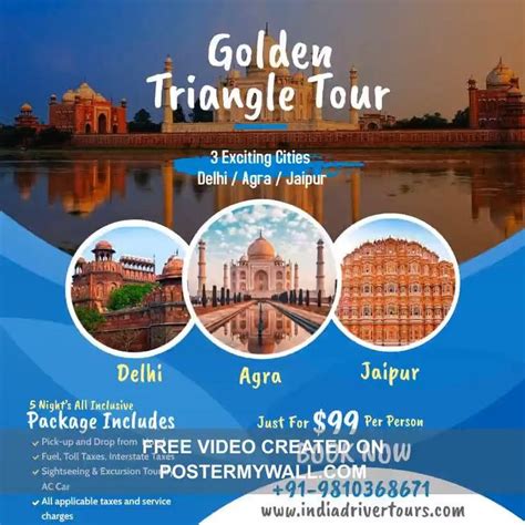 Best India Golden Triangle Tour Video In Tour Packages North