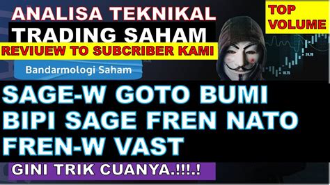 Analisa Saham 05 04 23 IHSG SAGE W GOTO BUMI BIPI SAGE FREN NATO FREN W