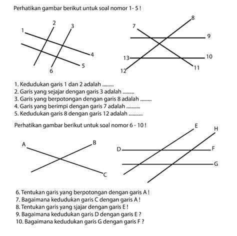 Contoh Soal Matematika Kelas 4 Tentang Hubungan Antar Garis Trik Soal Tiu Hot Sex Picture