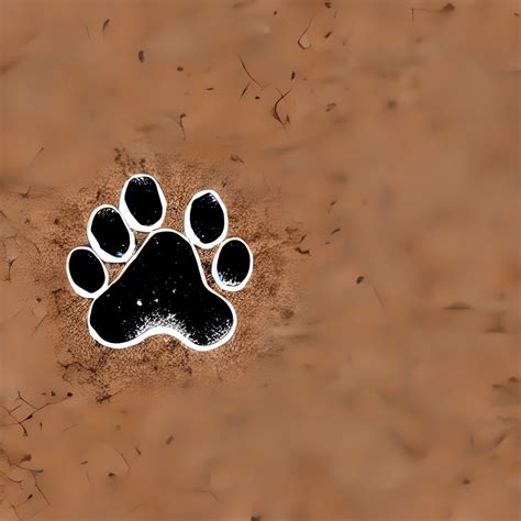 Cartoon Paw Prints Pattern Creative Fabrica