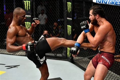 Kamaru Usman Knocks Out Jorge Masvidal In Second Round To Retain Ufc