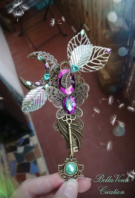 Fairy Key Pendant Par Bellaverdecreations