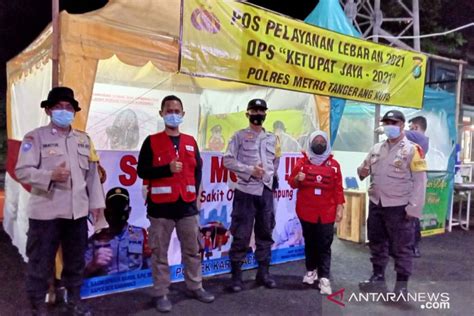 Pmi Kota Tangerang Siagakan Motor Respon Di Jalur Penyekatan Antara News