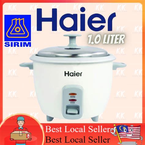 Rice Cooker Haier Rice Cooker 1 Liter Periuk Nasi Elektrik Periuk Nasi