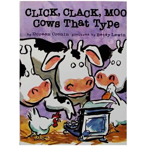 Click Clack Moo Cows That Type By Doreen Cronin Educational English