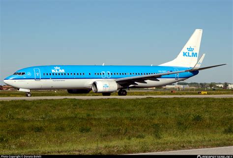 PH BXY KLM Royal Dutch Airlines Boeing 737 8K2 WL Photo By Donato