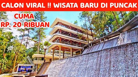 Heha Waterfall Puncak Bogor Viral Wisata Air Terjun Buatan Terbesar