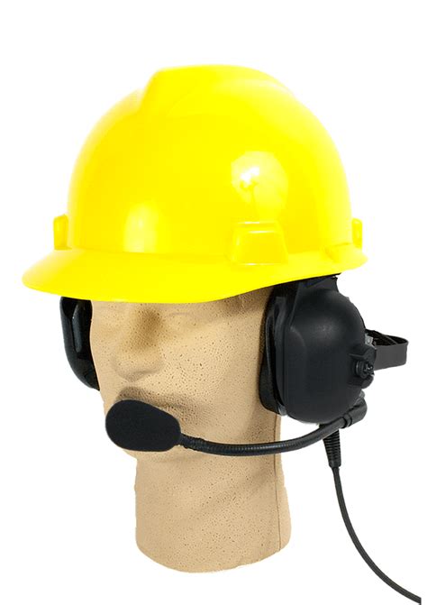 Williams Sound Mic 188 Dual Muff Hard Hat Headset Microphone Goknight