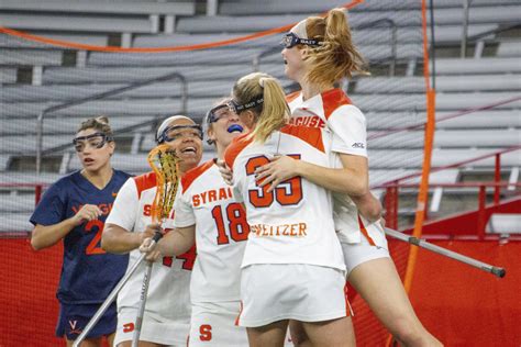 Syracuse Women S Lax Survives Close Call Against Virginia Tech In Acc