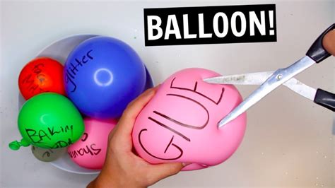 Making Slime With Balloons Slime Balloon Tutorial Compilation Balloon